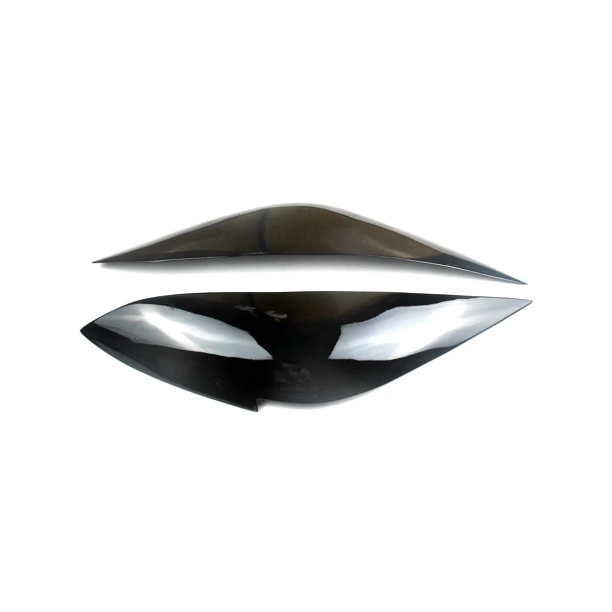 

Resin Front Headlight Cover Head Light Lamp Eyelid Eyebrow Trim for Fit Jazz 2021