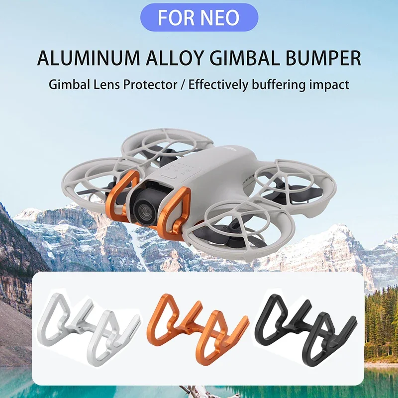 Aluminum Alloy Gimbal Bumper for DJI Neo Protective Bar Anti-Collision Bumper Lens Protector Bar Guard for DJI Neo Accessories