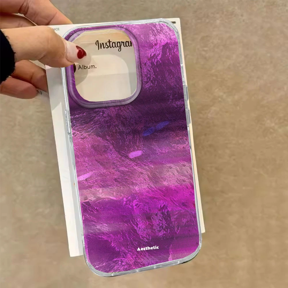 Artistic Color Gradient Pattern Shockproof Phone Case