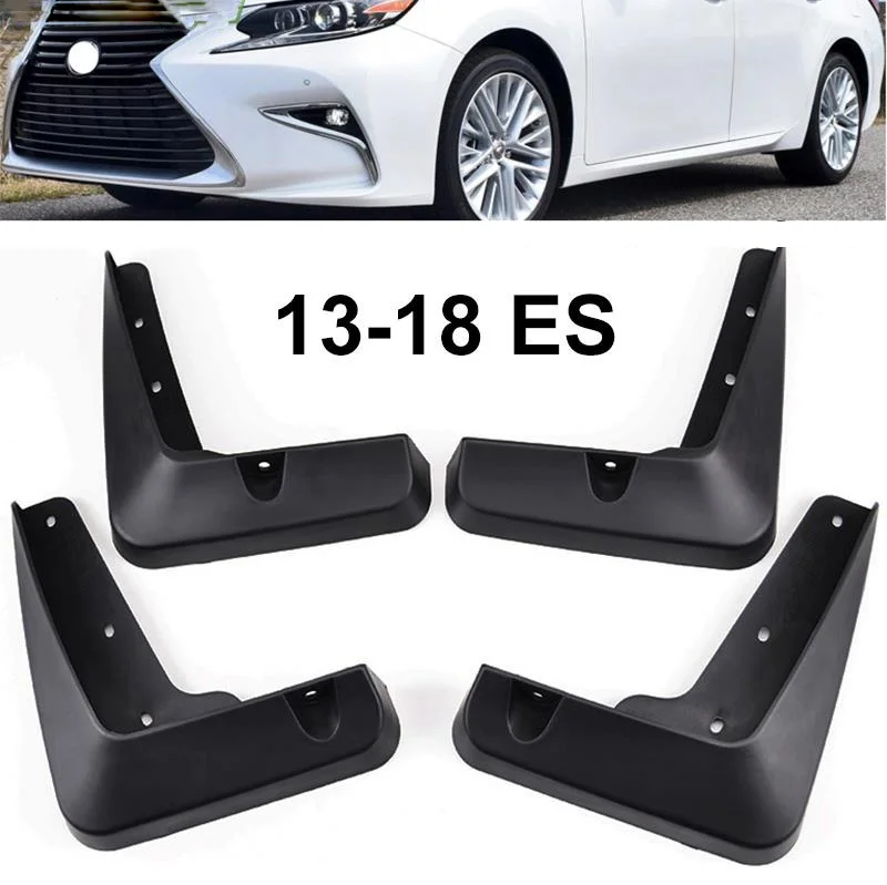 SetMoldedMudFlapsForLexusESES200ES350ES300hES25020132015