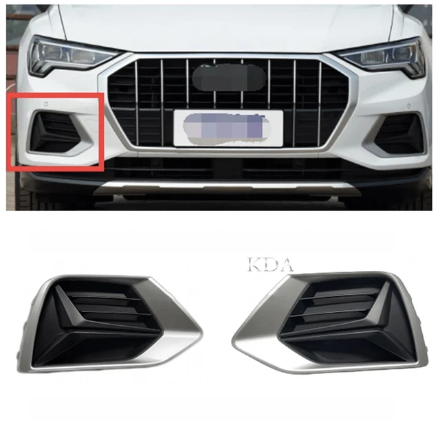 NS Front Bumper Fog Light Grill Grille Cover Trim Left & Right Fit Audi Q5 2013-17