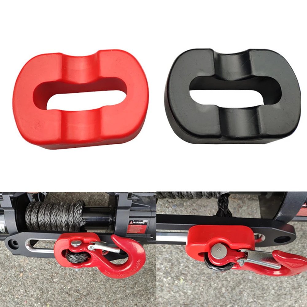 Rubber Stopper Stranded Cable Protective Tow Hook Universal 8000 lb or More  Guide Winch (Stainless Steel Guide, Aluminum Guide) - AliExpress