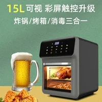 Electric Deep Fryers small new Visual air fryer   home kitchen large capacity oven microwave all-in-one machine 2