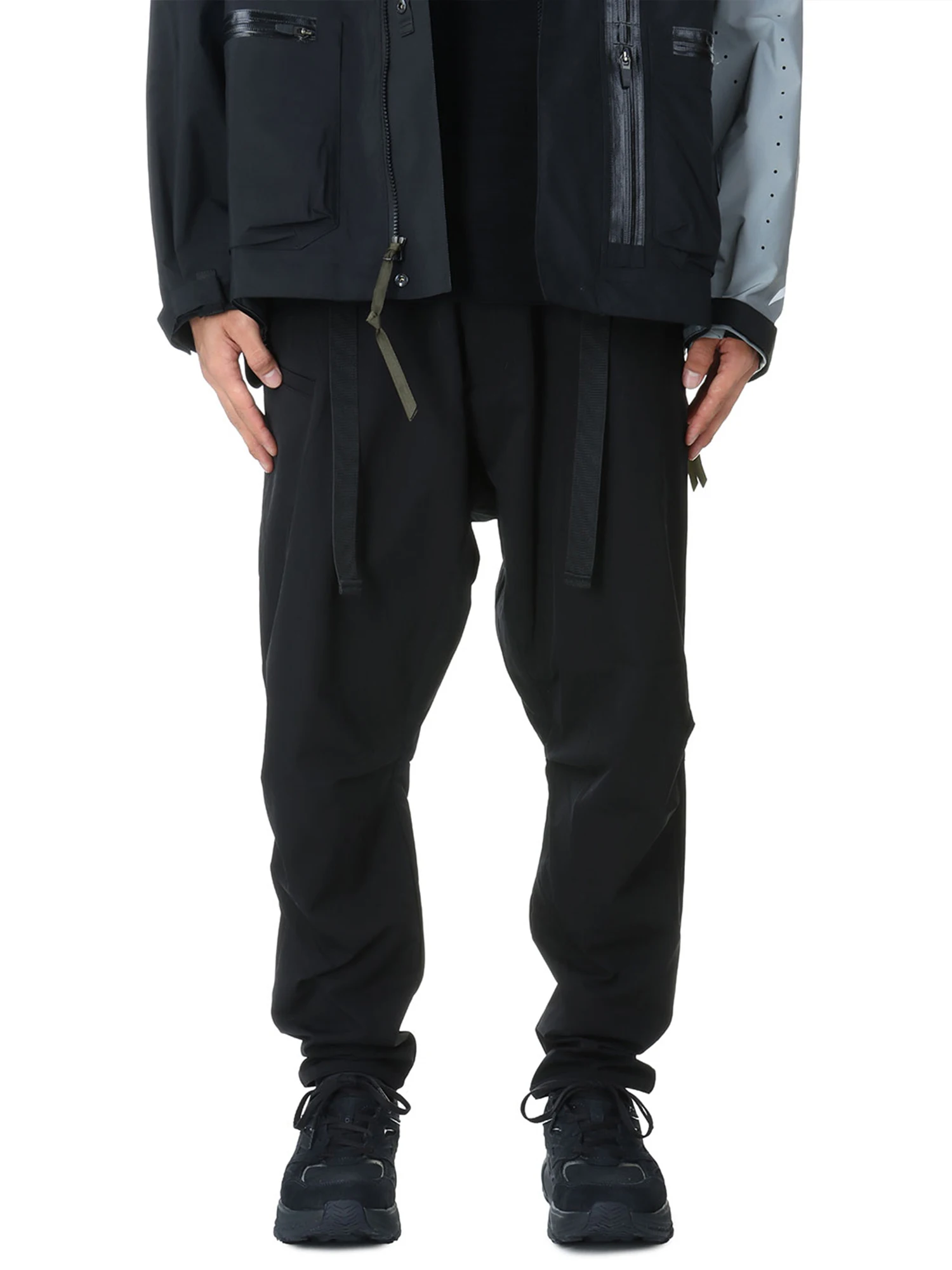 NJWN P5DS Outdoor Workwear Waterproof Loose Trousers Zipper Samurai Cuffed Long Pants Youthful Vitali Sle Casual Pants