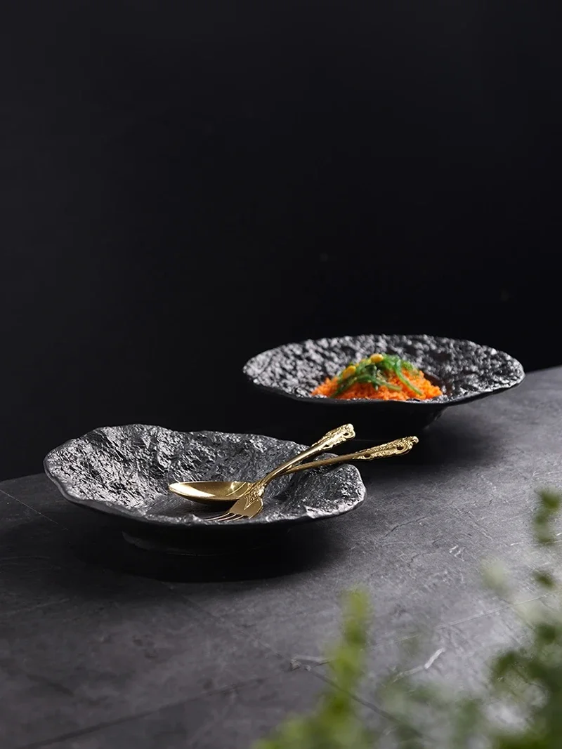 High-grade Western Food Plate Creative Ceramic Pasta Plate Salad