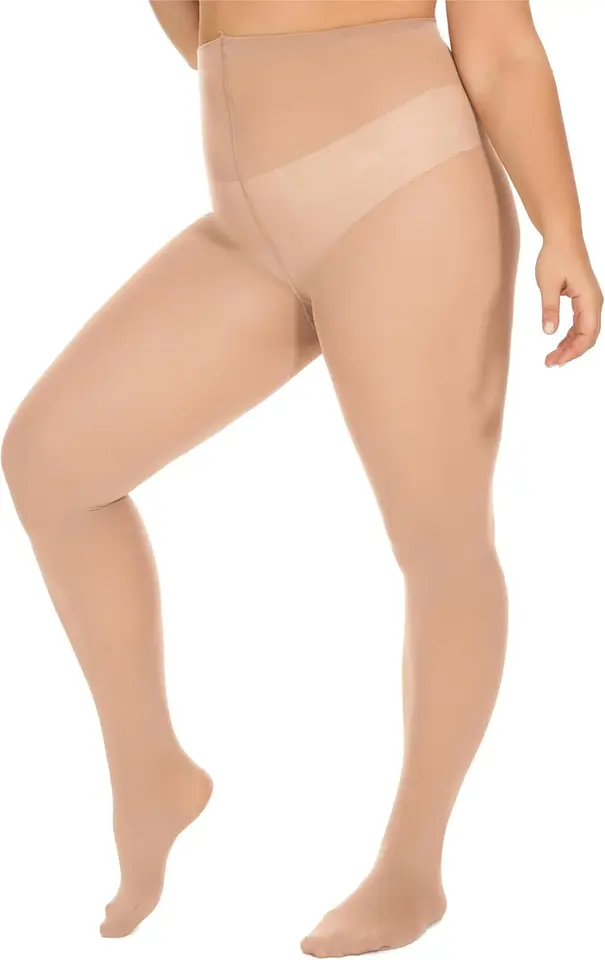 SOFT SOFIE'S Collant Donna 80 Den – Opachi, Vita Alta, Elasticizzati, Resistenti Alla Corsa, Tassello In Cotone
