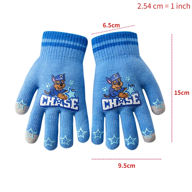 Paw Patrol Gloves for Girl Boy Autumn Kids Winter Gloves Skye Chase Non Slip Breathable Keep Warm Mittens Kid Toy Christmas Gift 6