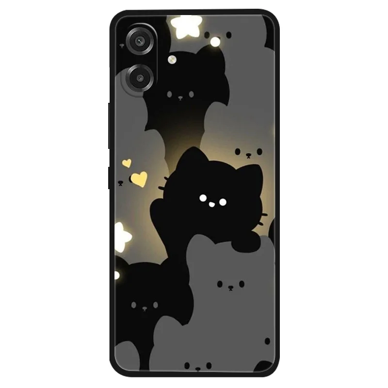Cute Flower Print Soft Silicone Case - Enhanced Protection Cover
