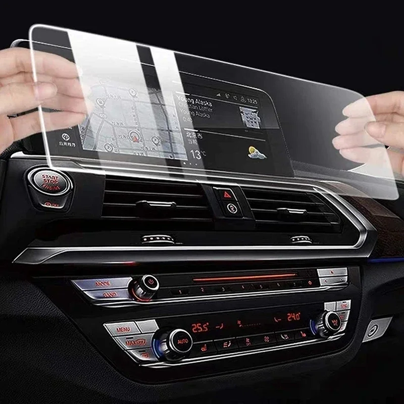 Для BMW X3 G01 X4 G02 2018-2021 10,25 дюйма GPS Навигация экран протектор экрана пленка сенсорный экран закаленное стекло аксессуары