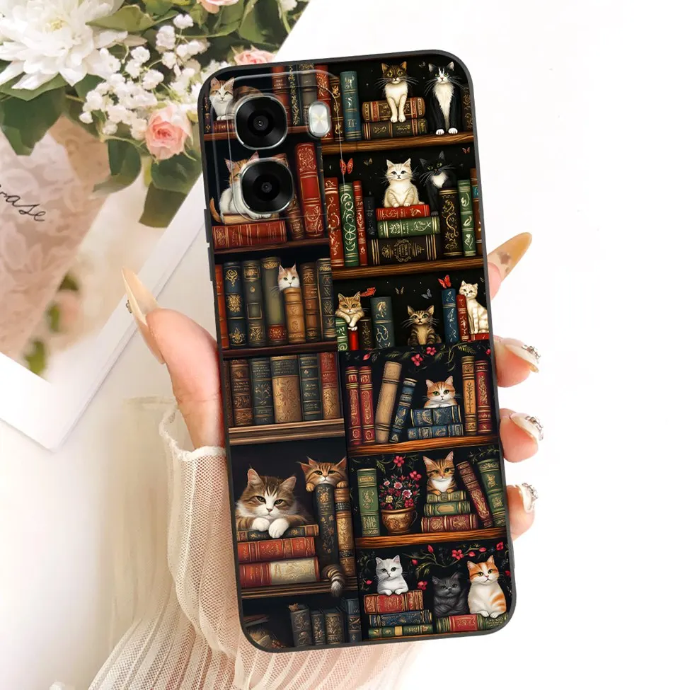 Luxury Fashion Cute Painted Silicone Case - Oppo A6 Series