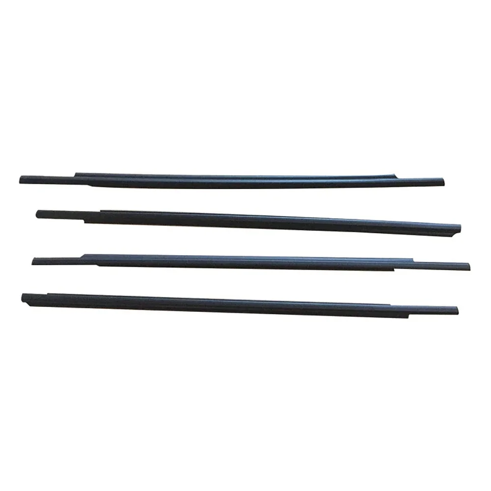 For Mitsubishi Outlander 2013- Window Outer Weatherstrip Side Door Moulding Seal Belt 5727A293 5727A294 5757A293 5757A294