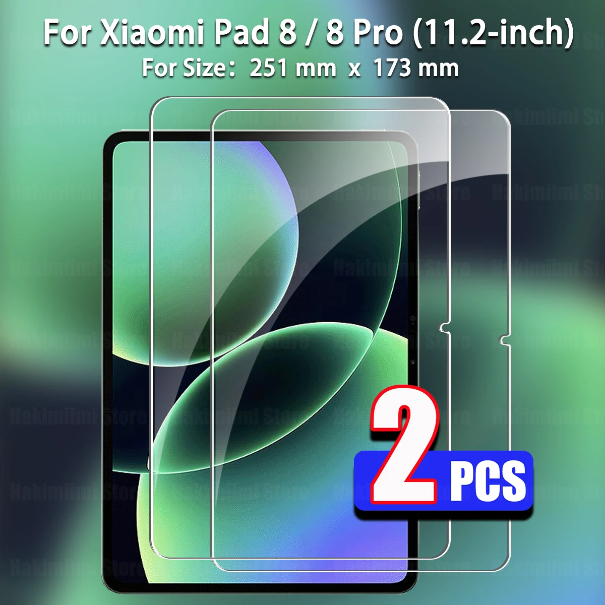 Premium Tempered Glass Screen Protector Duo Pack