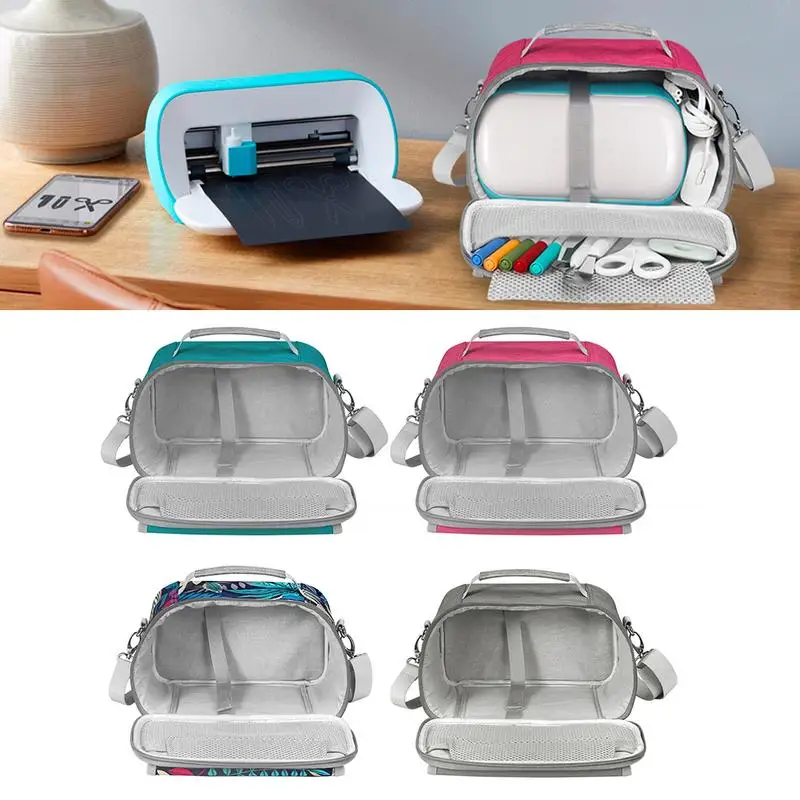 

Storage Bag ForCricut Joy Portable EVA Carrying Case Adjustable Shoulder Strap Multiple Compartments Handbags For CricutJoy