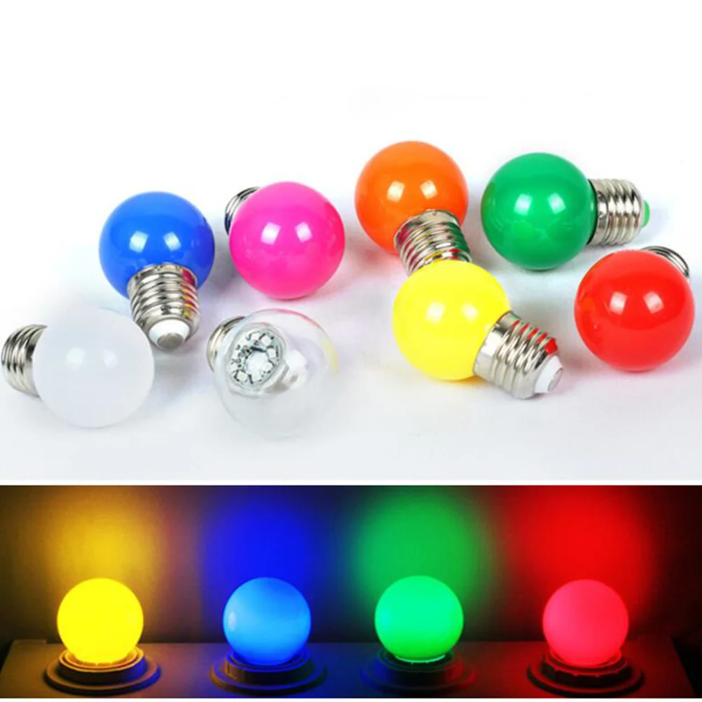 

10 Pcs Wedding Decore Marquee Light Outdoor Waterproof Lamp Christmas for Bedroom Decorative Color LED Hanging Lighting Living