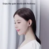 Anti-noise Sleeping Wired Headphone Headsets In-ear Noise Cancelling Earphone for Hotels Living Room Single 3 5mm Black 4