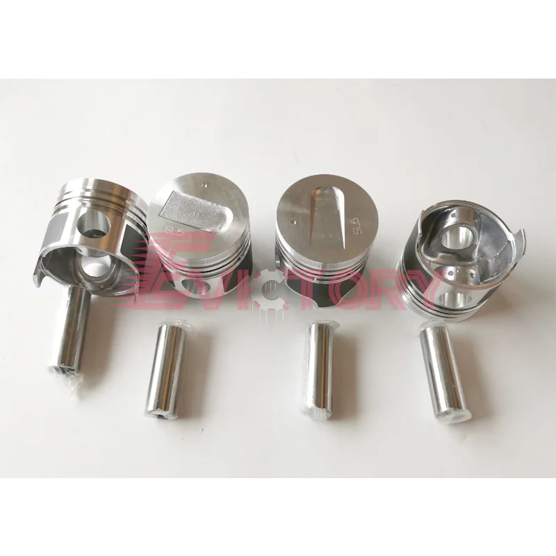 

For Mitsubishi parts S4L-2 S4L2 overhaul rebuild kit oversize piston ring +0.50 gasket bearing