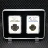 2 Acrylic Coin display Slab protection Storage Boxes Holder Storage Cases Commemorative Coins Slabs Compatible PCGS NGC Coin box 3