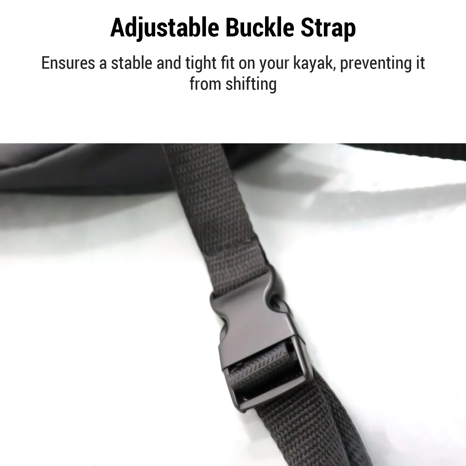 Kayak Cockpit Waterproof Cover Universal Adjustable Kayak Seat Cover with Drawstring Bag Kayak Canoe Cockpit Protector