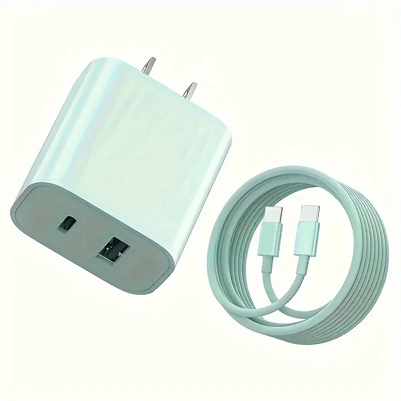 20W Dual Port USB-C Charger 6
