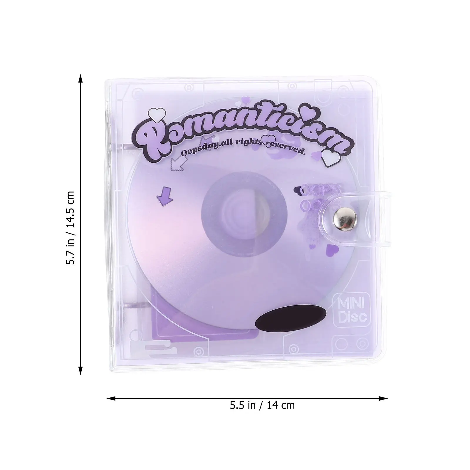 소형 사진 앨범 PVC PP 소재 포토카드 홀더 가족 여행 졸업식 결혼식 DIY 핸드메이드 스크랩북 사진에 적합
