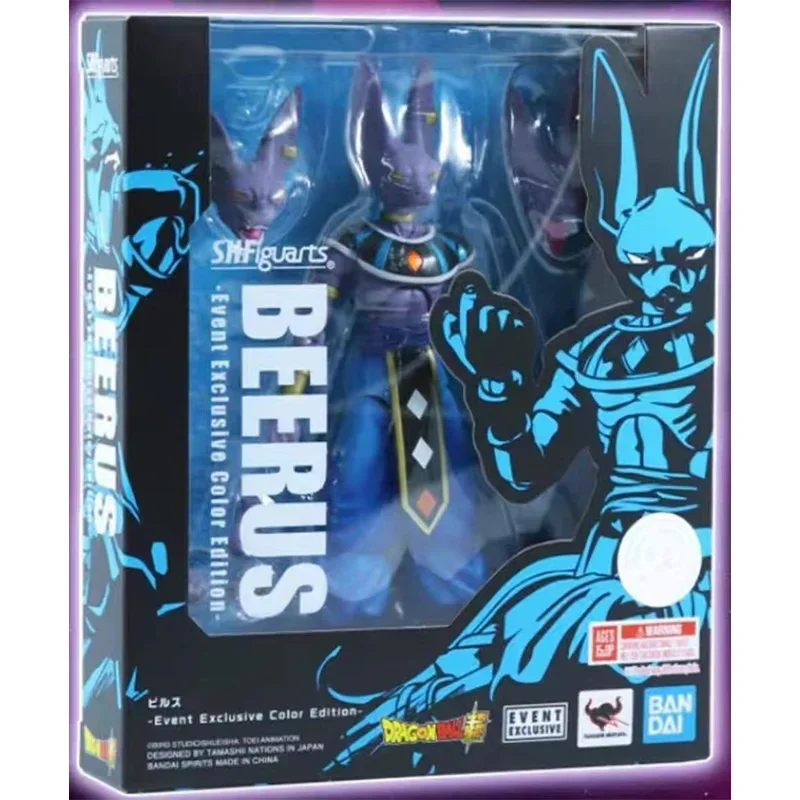 

Оригинальный S.H. Фигурarts Super BEERUS 2021 CJ ограниченная версия Драконий жемчуг искусство Аниме Коллекция фигурок режим игрушки