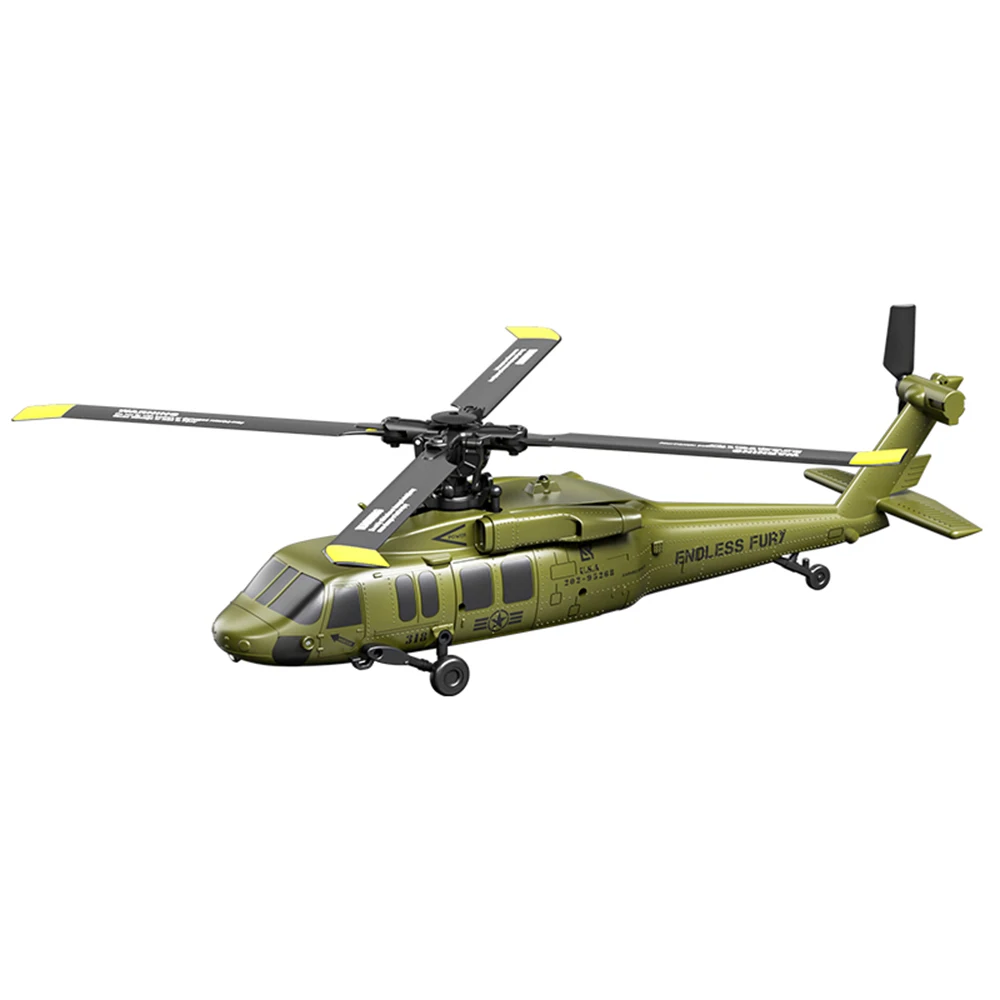 6채널 RC 헬리콥터 JJRC-U9901 브러시리스 모터 고도 유지 광학 흐름 원키 이착륙 초보자용 9IMOD