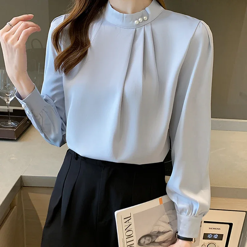 Summer Blouse For Women 2022 Womens Clothing Print Chiffon Blouse Women  Office Ladies Tops Womens Tops And Blouses 4482 50 - Women Blouse -  AliExpress