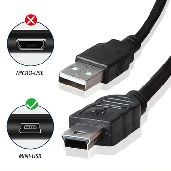 미니 USB 2.0 케이블 5 핀 미니 USB USB USB 빠른 데이터 충전기 케이블, MP3 MP4 플레이어 자동차 DVR GPS 디지털 카메라 HD 스마트 TV1/1.5m