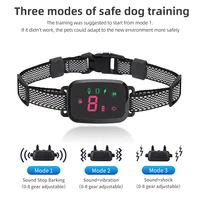 Smart Automatic Anti Barking Dog Collar HD Digital Display IP67 Waterproof Collar For Dog Rechargeable Bark Stopper Stop Barking 4