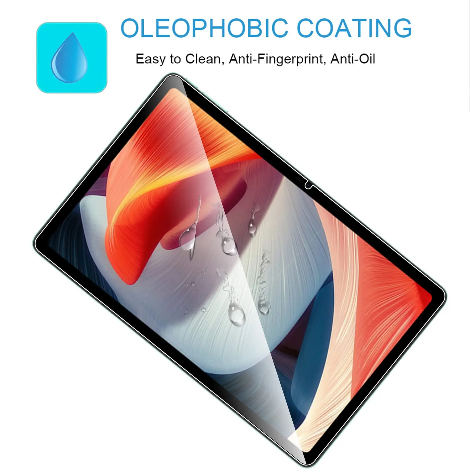 Screen Protector for Doogee T20/T20S 10.4 inch Anti-Scratch 9H Hardness Tablet Tempered Glass Film for Doogee T20/T20S 10.4" 4