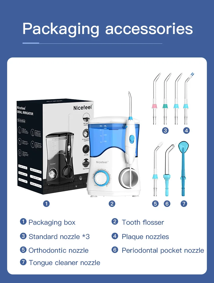 irrigador oral