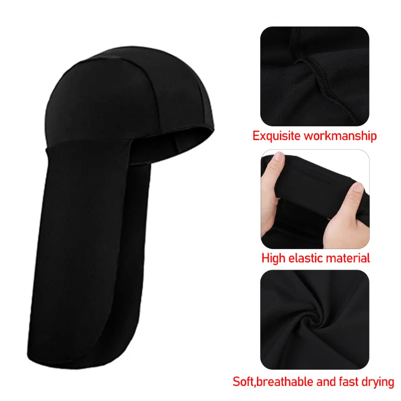 Cycling Sun Shade Cooling Cap Outdoor UV Protection Wide Brim Elastic  Polyester Hard Hat Neck Protector for Fishing Hiking Hot