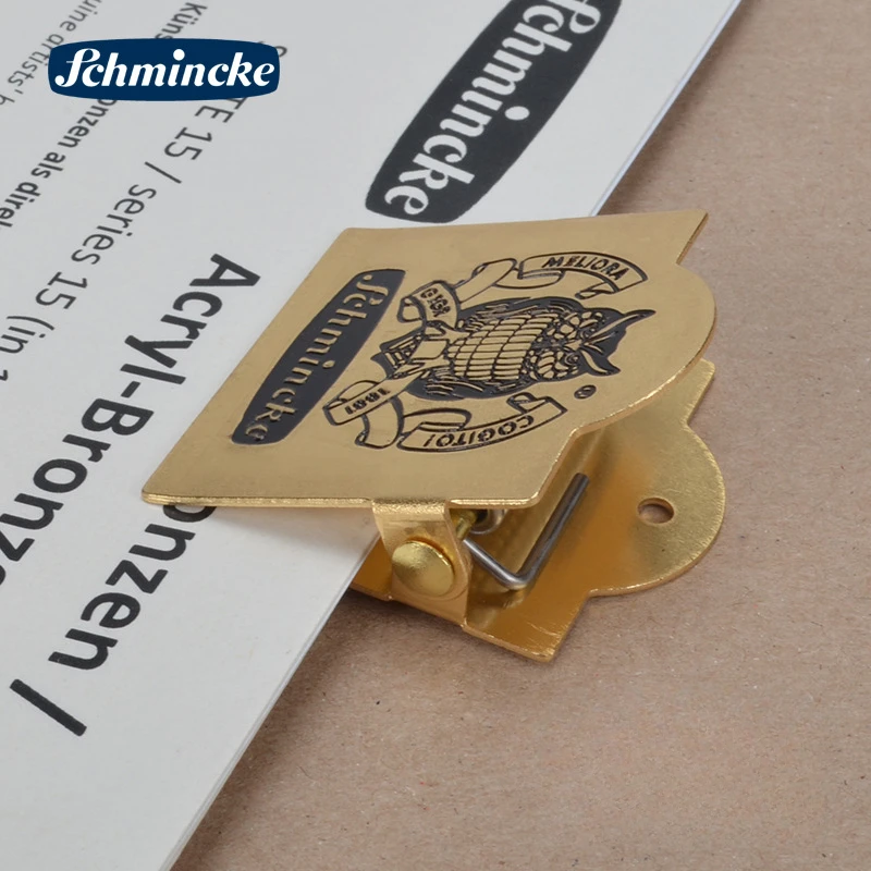 Schmincke Brass Paper Clips paper clips book clips for Art Drawing Paper Book