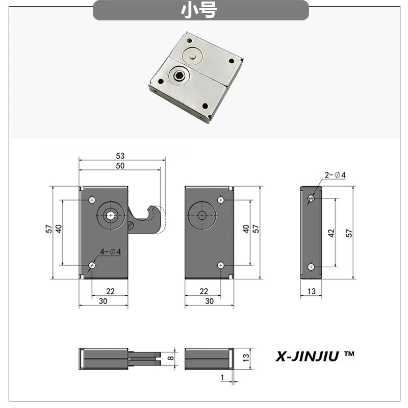 

LED Display Waterproof Electric Bolt Mortise Door Hook Lock SPCC Cold Rolled Steel Safety Drop Limit Lock for Control Security