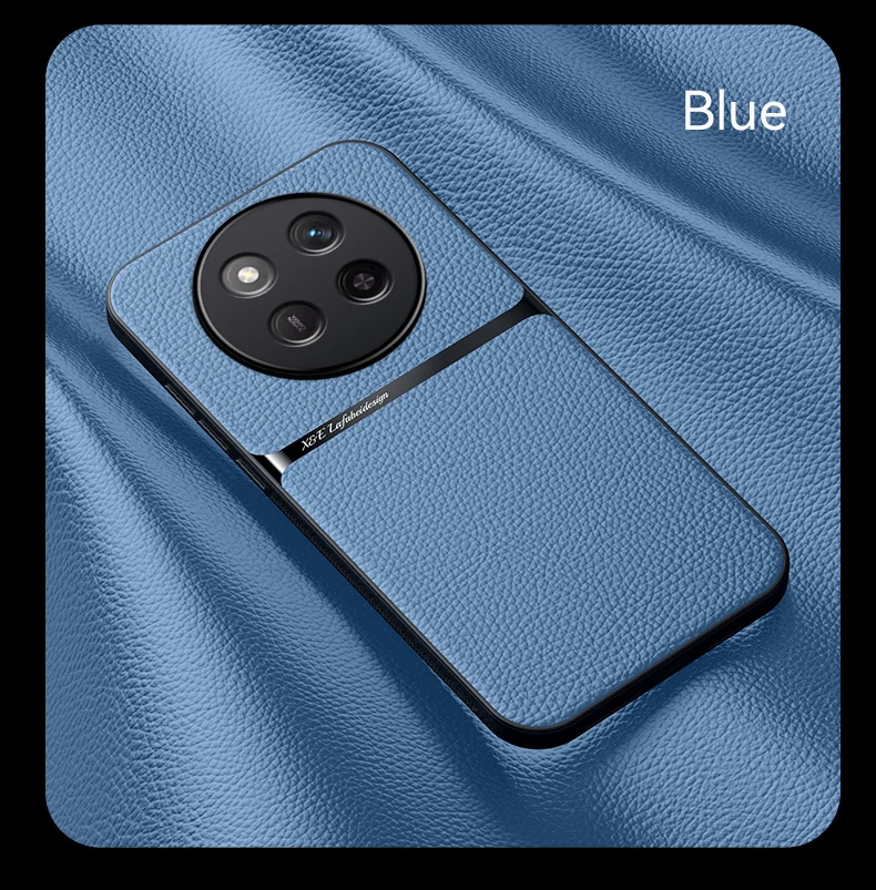 Luxury PU Leather Magnetic Protective Case - Premium Hard Shell Cover