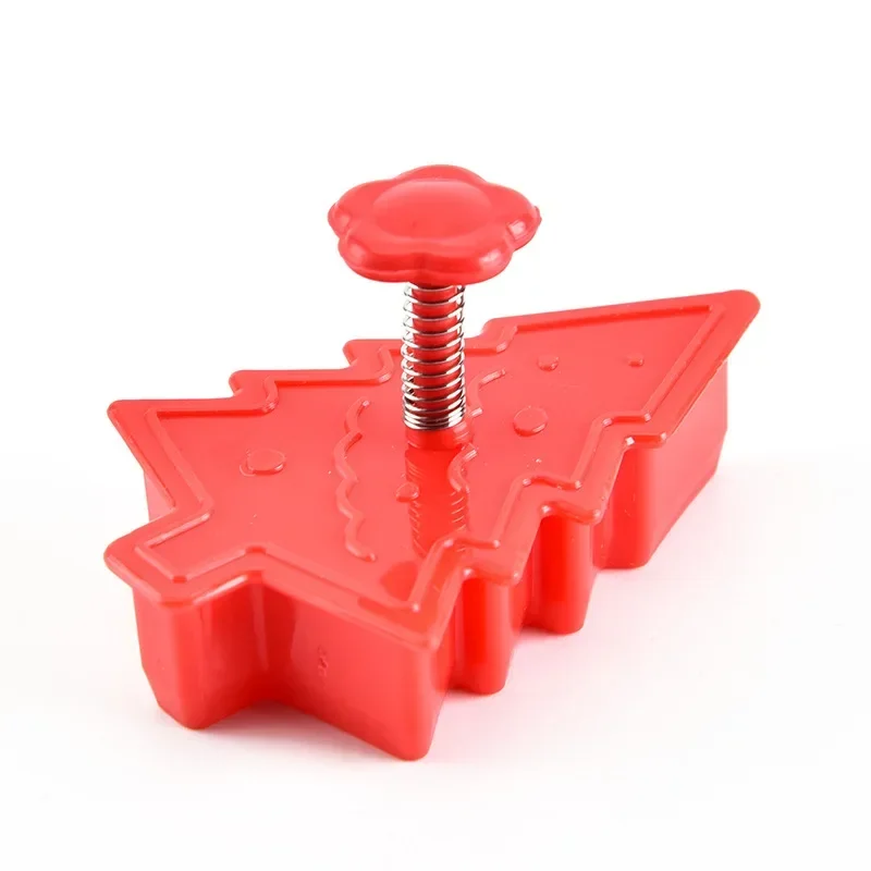 3D Christmas Cookie Printing Mold For Baking
