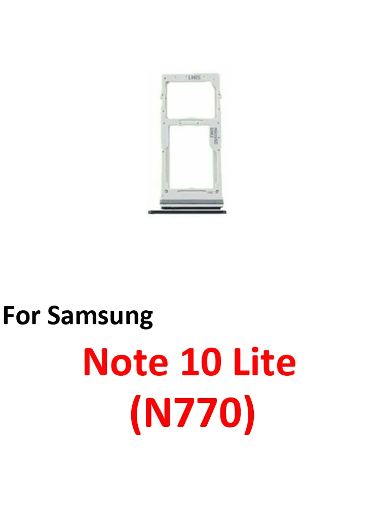 Universal SIM Card Tray Holder for Smartphones - Micro SD Chip Slot Housing
