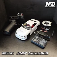 2.4G Remote Control Racing Car 1/24 Scale Simulation RTR RC Rwd Drift Chassis NFD-S15 2WD Without Battery 1