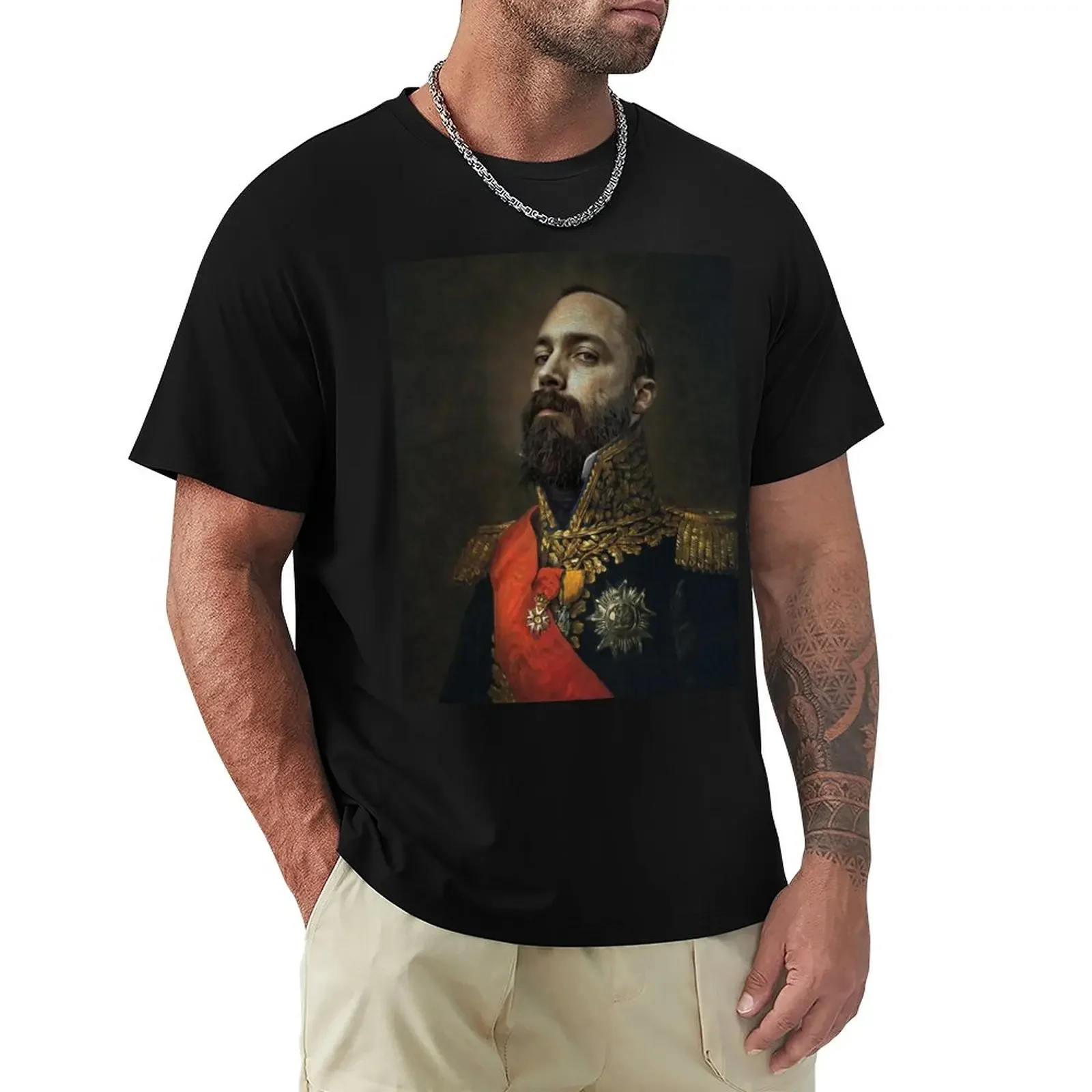 

Neil Fallon Portrait T-Shirt summer tops aesthetic clothes customs design your own mens t shirts casual stylish