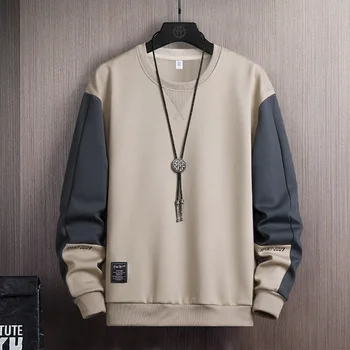 Sports Sweatshirt Men Spring and Autumn Round Collar Couple Loose Casual Hoodies Fashion Trend Sweatshirt Large Size M-5XL