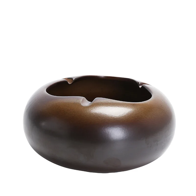 

Home and office ceramic cigar ashtray living room ashtray simple atmosphere