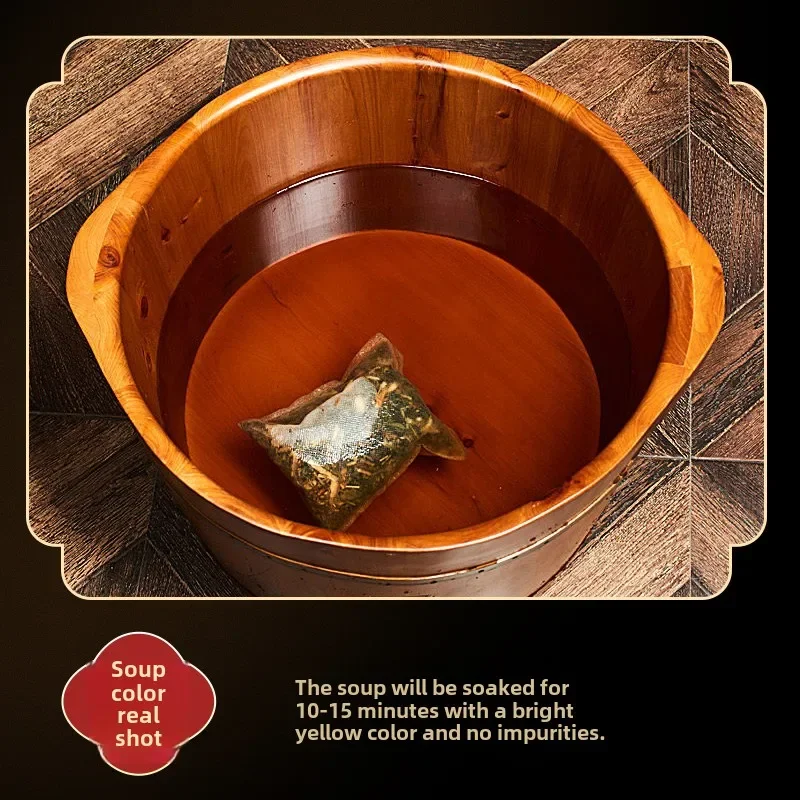 Goods Foot Soaking Bag Mugwort Leaf Cinnamon Branch Safflower Motherwort Foot Bath Bag Mugwort Soaking Medicine