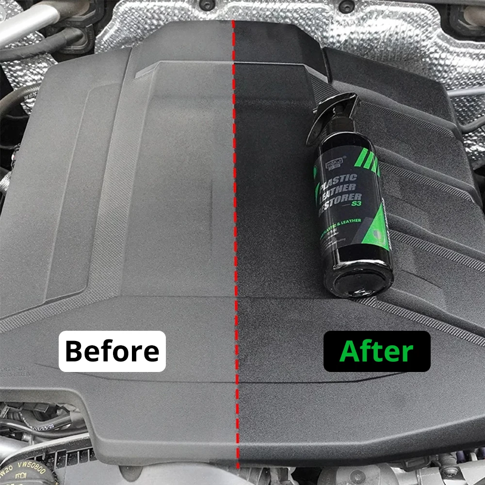 S3 50ml Cars Interior Parts Liquid Leather Plastic Renovator Refreshing Restorer Foam Cleaner Spray for Auto