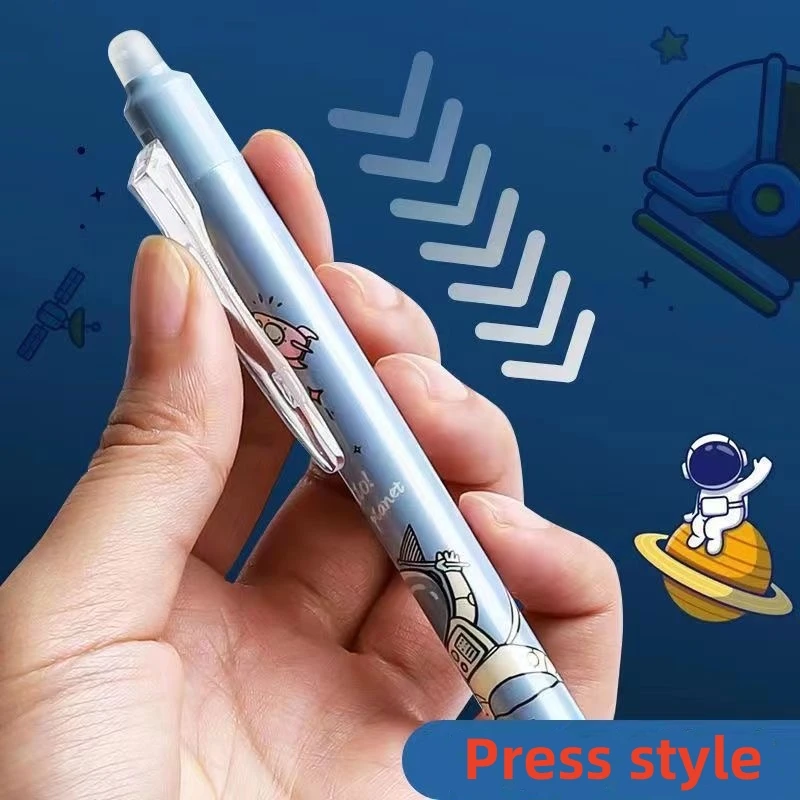 kawaii Gel pen Erasable Pen Suitable Refills Creative Drawing Tools Gel Pen Sets School Office Stationery 0.5mm Magic Erasable 4