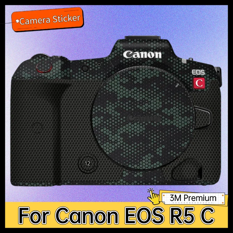

Для Canon R5 C наклейка на корпус камеры Защитная Наклейка на кожу виниловая пленка против царапин защитное покрытие