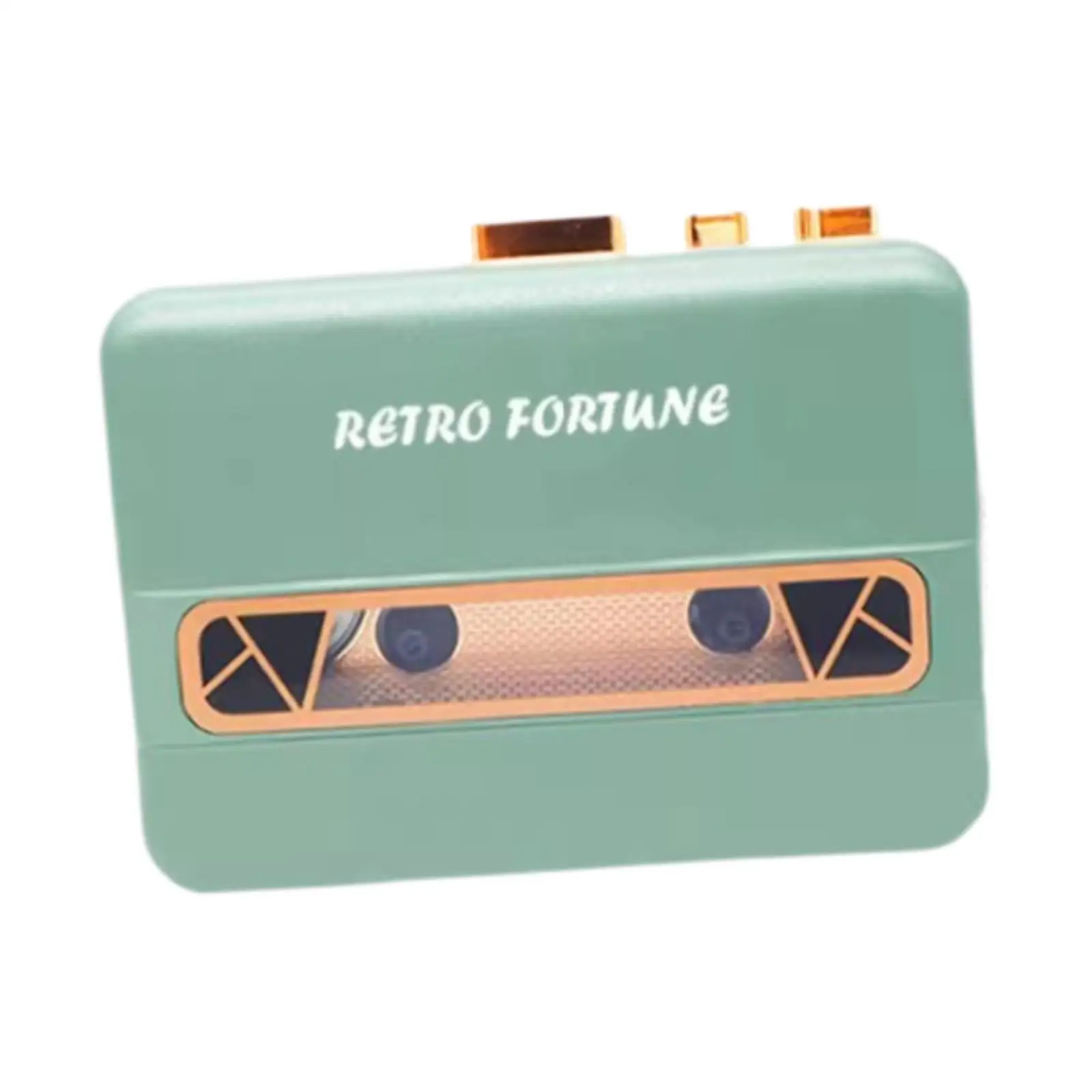 Portable Cassette Player High Performance Stereo with 3.5mm Earphone Jack Professional Lightweight Birthday Gift Compact Walkman