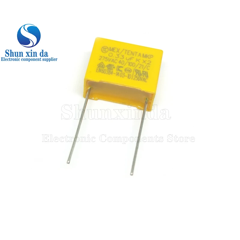 10 Pz 0.68uF Condensatore X2 Condensatore 275VAC 680NF Passo 22mm - Foto 12