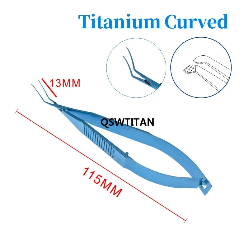 Ophthalmic Surgical Instruments Titanium Stainless steel Inamura Capsulorhexis Forceps for Pet, veterinary surgical instruments,ophthalmic surgical instruments