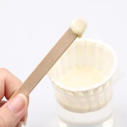 100pcs Disposable Waxing Wooden Tongue Depressor Body Hair Removal Stick Tongue Depressor