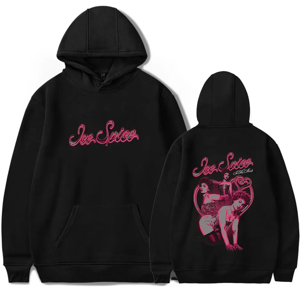 

ICE Spice Munch Butterfly In Ha Mood Merch Hoodies Winter Men/Women Hooded Sweet Streetwear Long Sleeve Sweatshirt